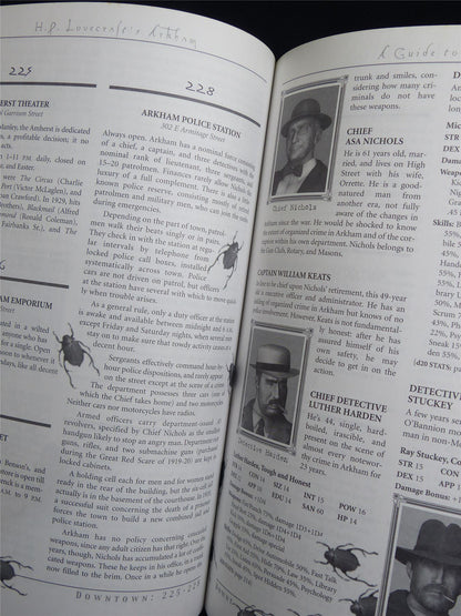 Call of Cthulhu: Arkham Unveiling the Legend-Haunted City -  Roleplaying Softback #2MC
