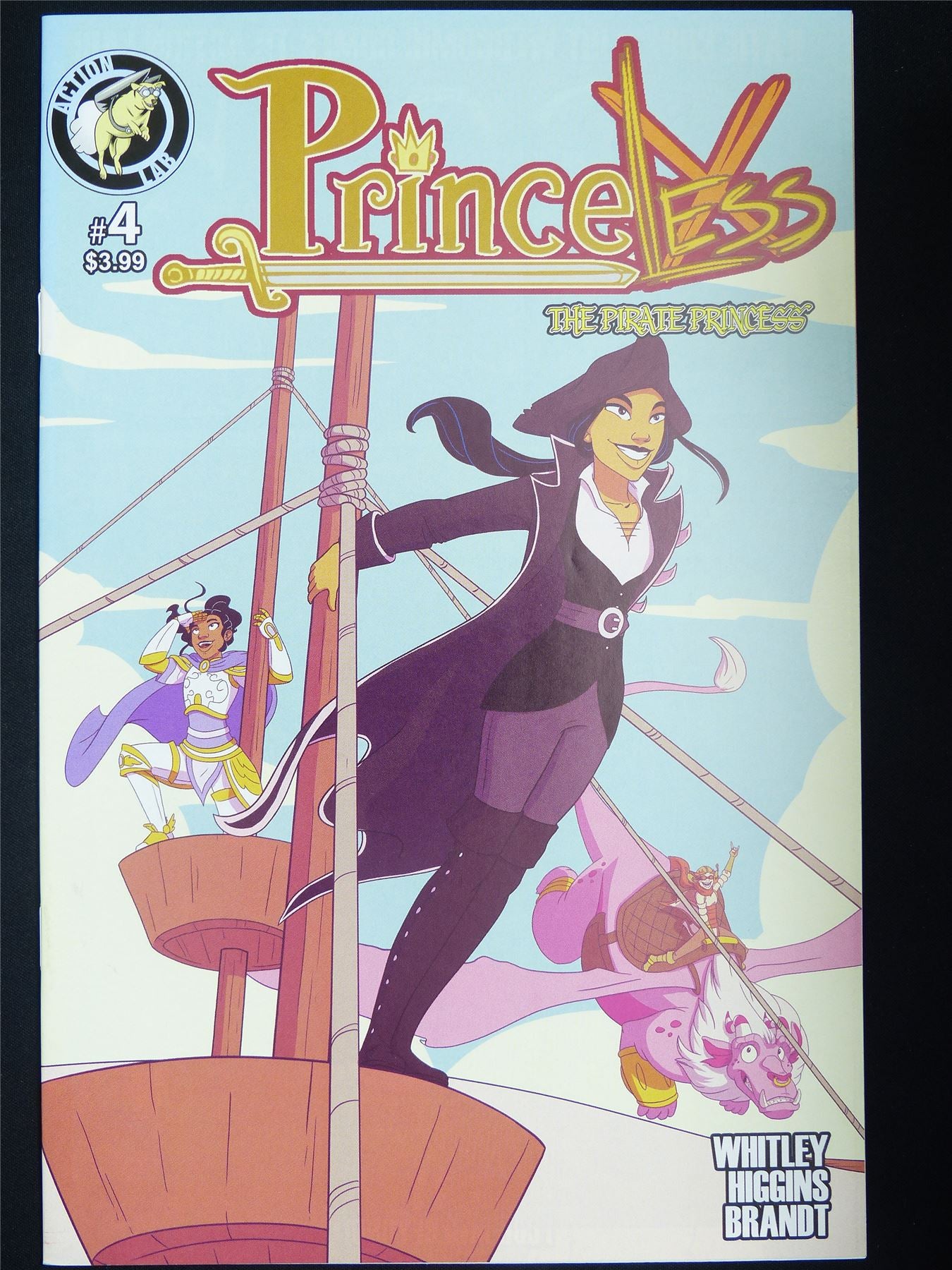 PRINCELESS The Pirate Princess #4 - Action Lab Comic #TK