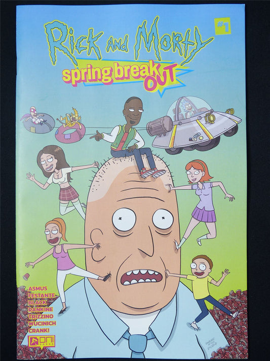 RICK and Morty: Spring Break Out #1 - B&B Mar 2025 Oni Press Comic #Q2