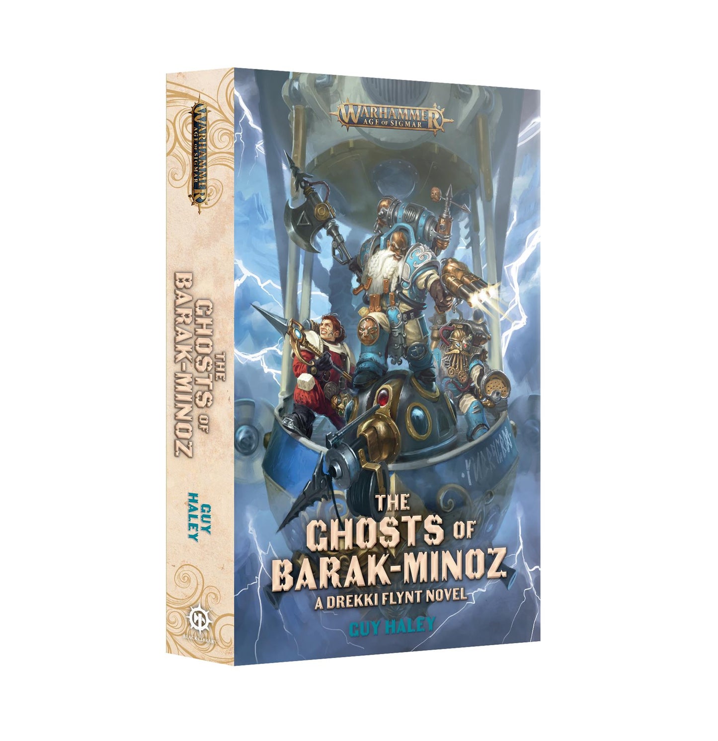 The Ghosts of Barak Minoz - Guy Haley -  Warhammer Age of Sigmar - Black Library  - Paperback - Available from 29th November