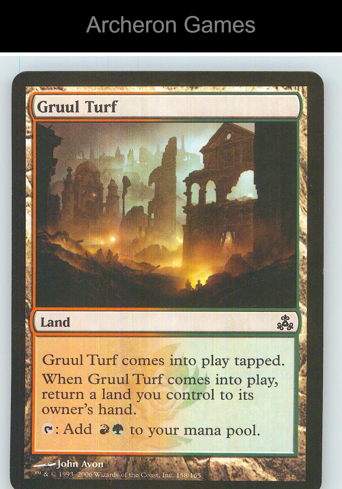 Gruul Turf GPT 158 C MTG Card NM/EX+