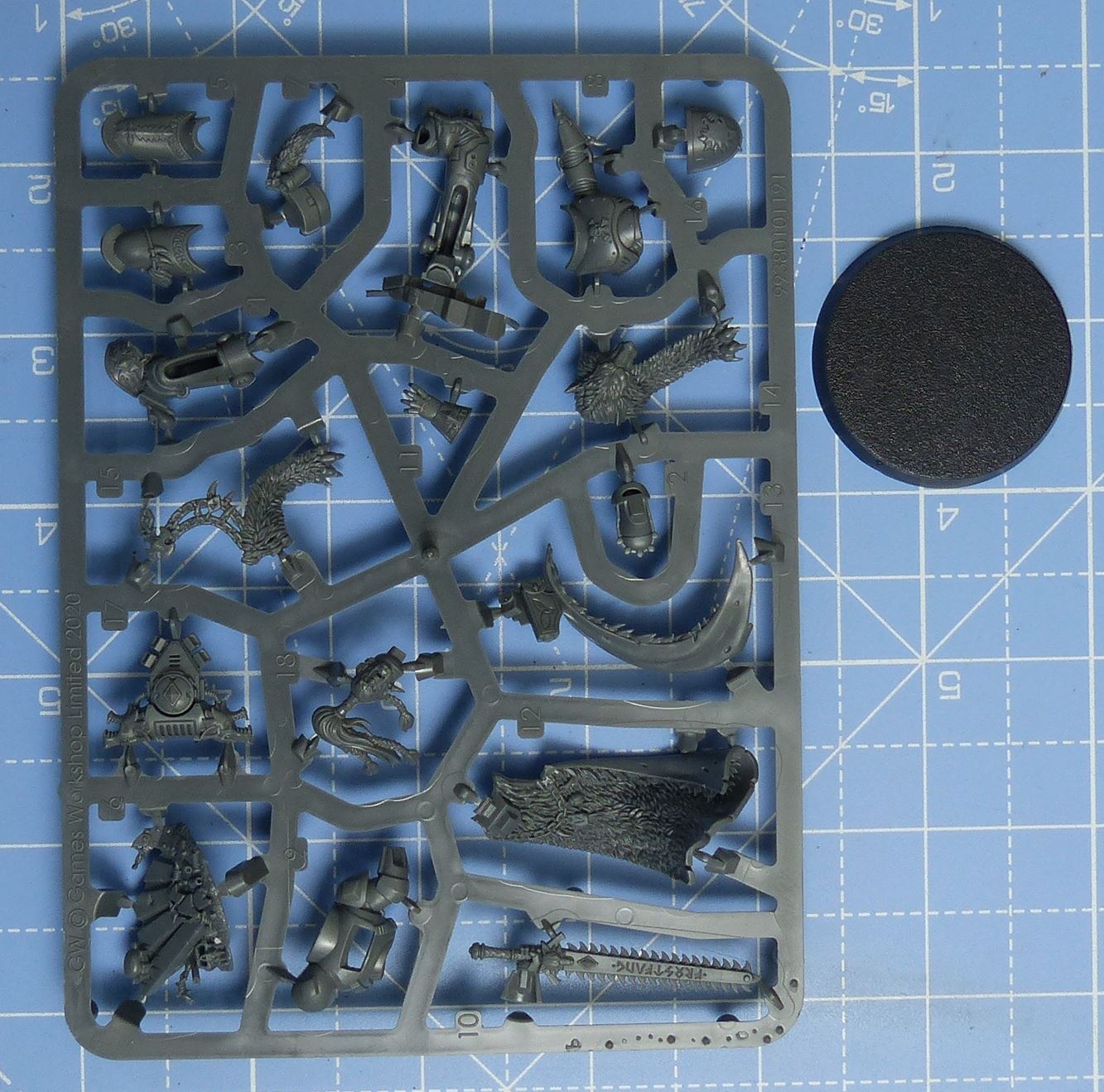 Radnar Blackmane complete sprue - Space Wolves - Warhammer 40K #12A