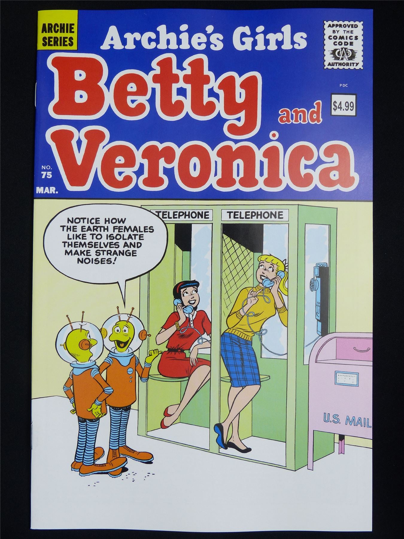 Archie's Girls BETTY and Veronica #75 - Oct 2025 Archie Comic #4VA