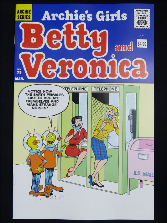 Archie's Girls BETTY and Veronica #75 - Oct 2025 Archie Comic #4VA