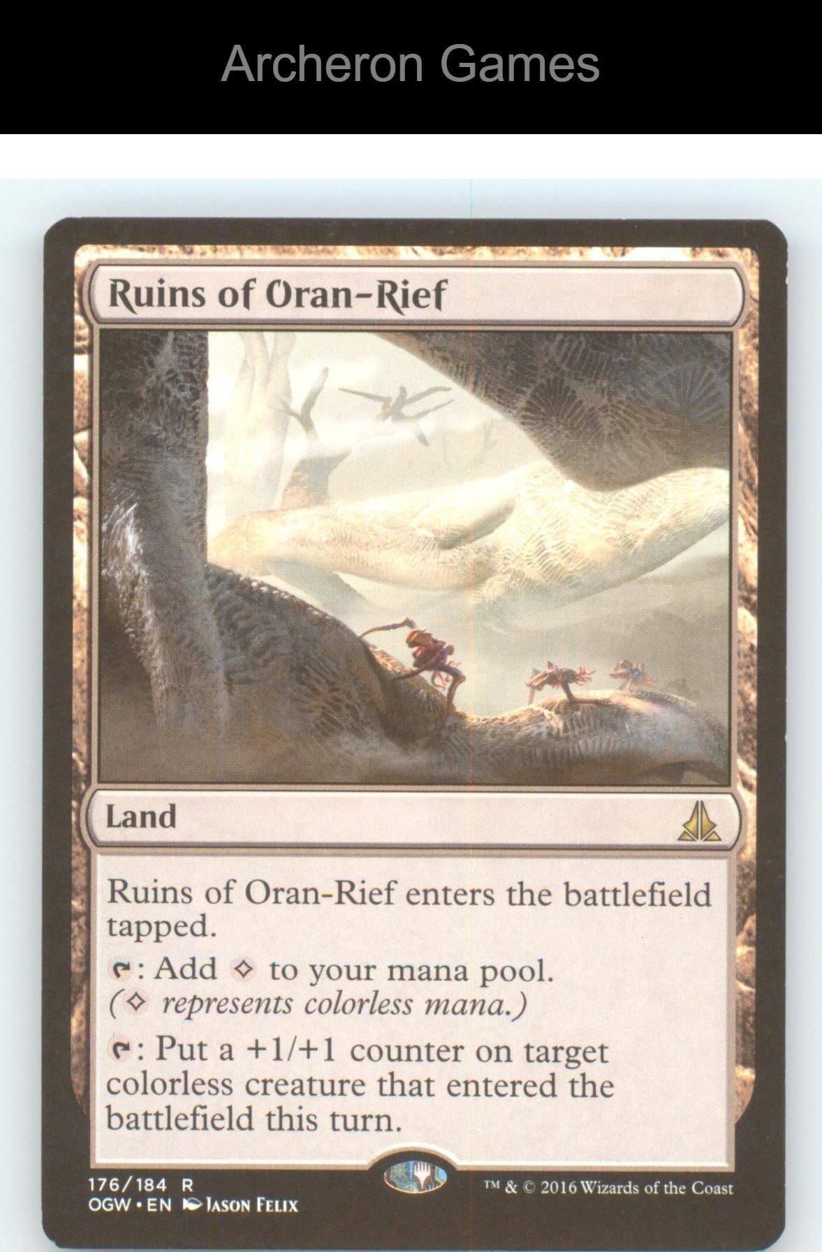 Ruins of Oran-Rief OGW 176 R MTG Card NM/EX+