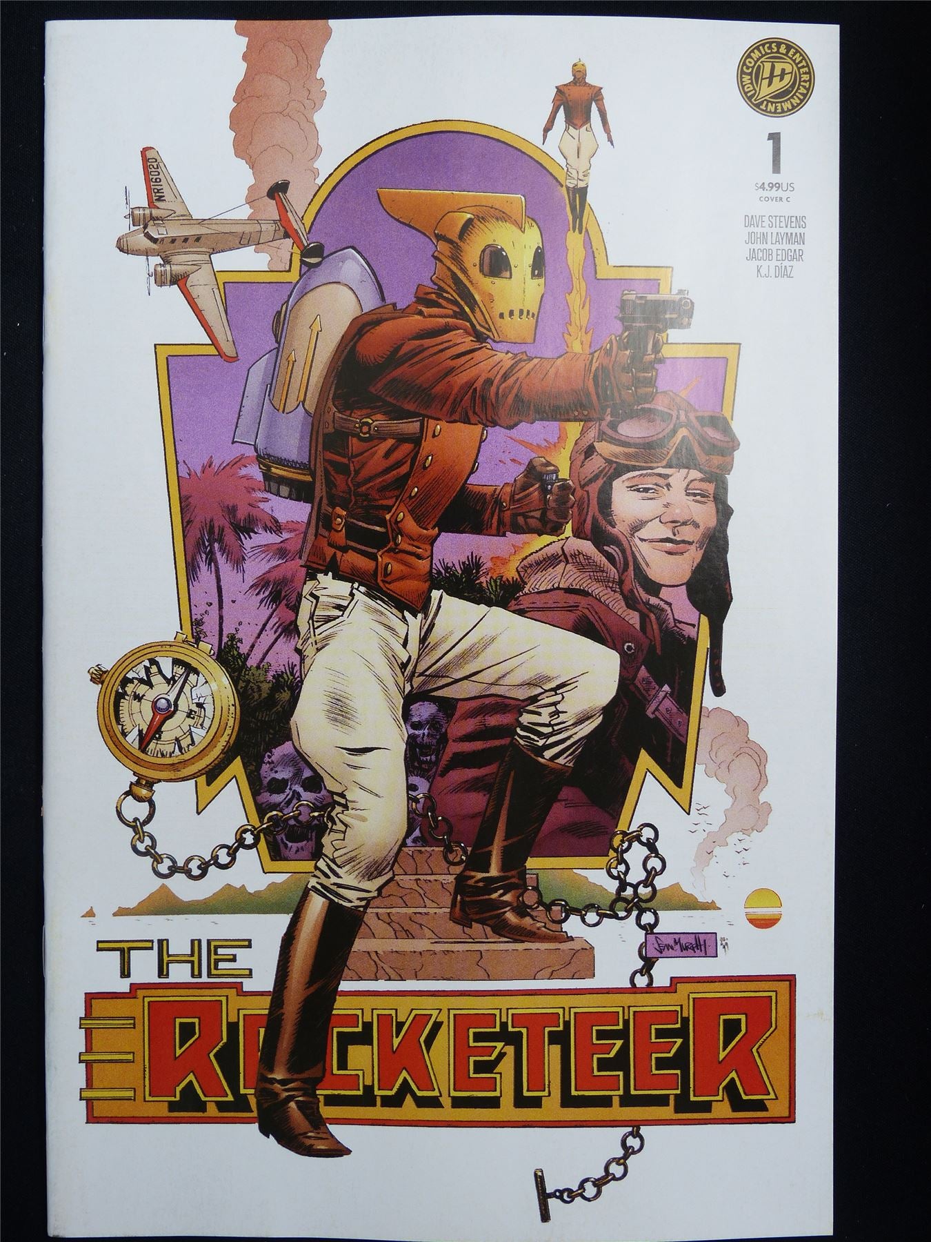 The ROCKETEER #1 - B&B Feb 2026 ID Comic #2XK