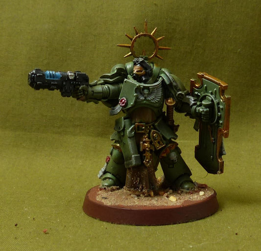 Lieutenant with Storm Shield painted - Raptors - Warhammer 40K #WE
