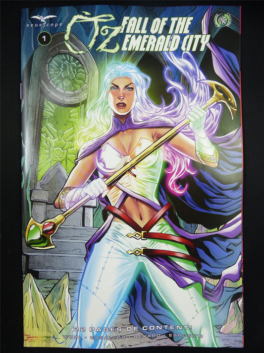 OZ Fall of the Emerald City #1 Cvr B - Apr 2024 Zenescope Comic #589
