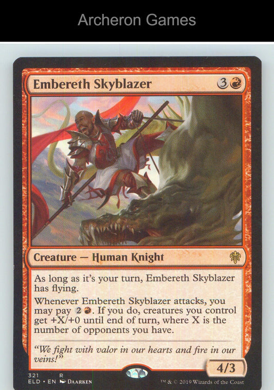 Embereth Skyblazer ELD 321 R MTG Card NM/EX+