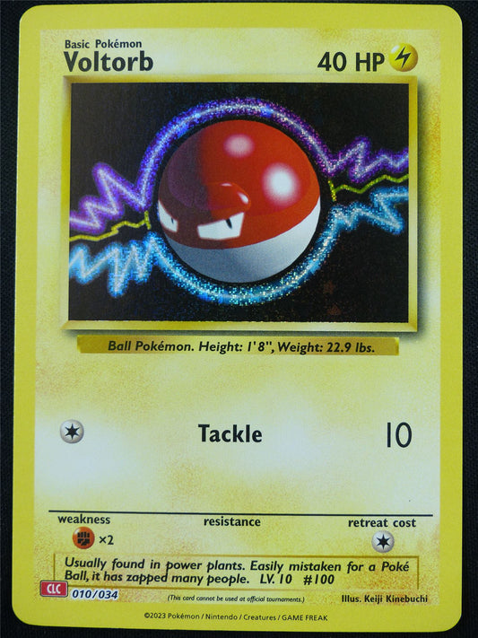 Voltorb 010/034 Holo CLC - Classic Pokemon Card #4C0