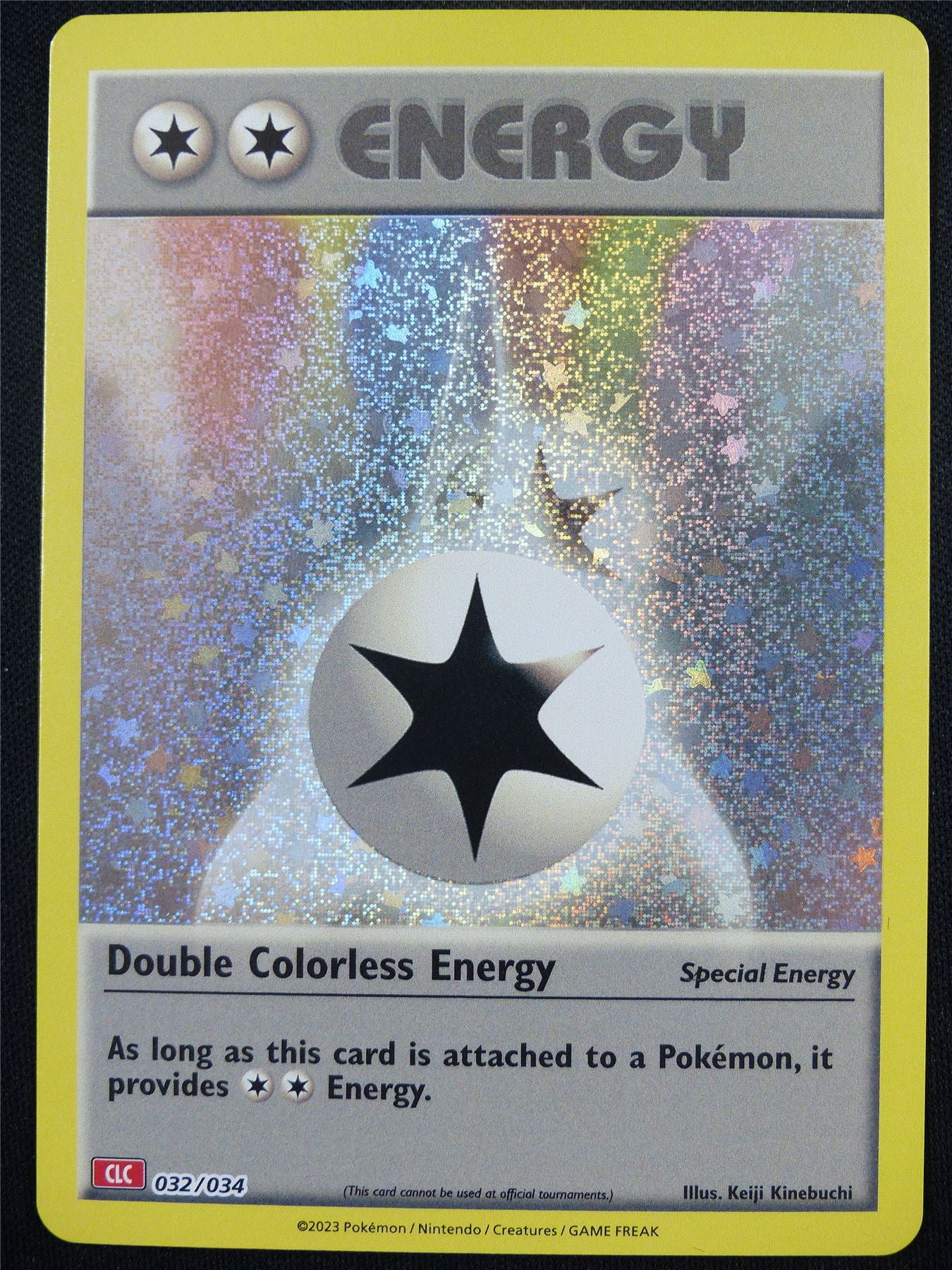 Double Colorless Energy 032/034 Holo CLC - Classic Pokemon Card #4A6