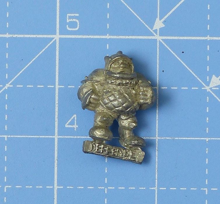 Classic Metal Dwarf - Warhammer Blood Bowl #4H9