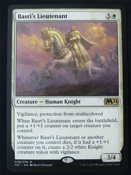 Basri's Lieutenant - M21 - Mtg Card #26A