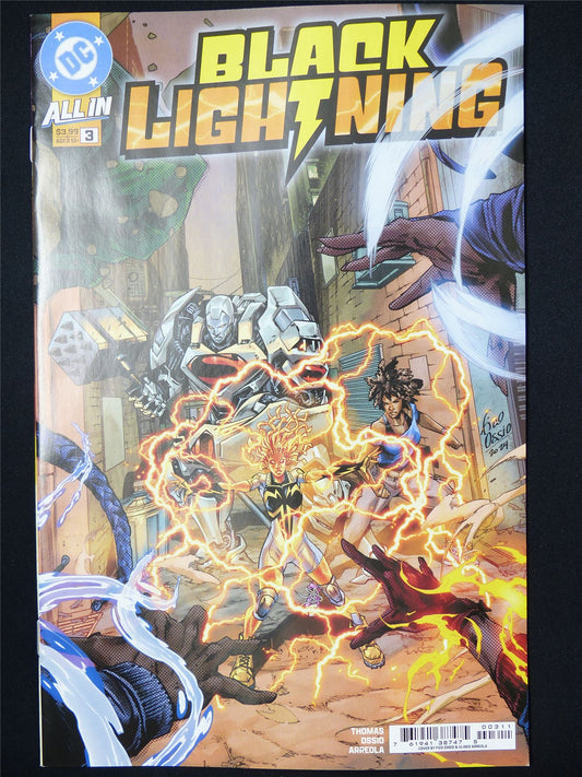 BLACK Lightning #3 All-In - B&B Mar 2025 DC Comic #71U