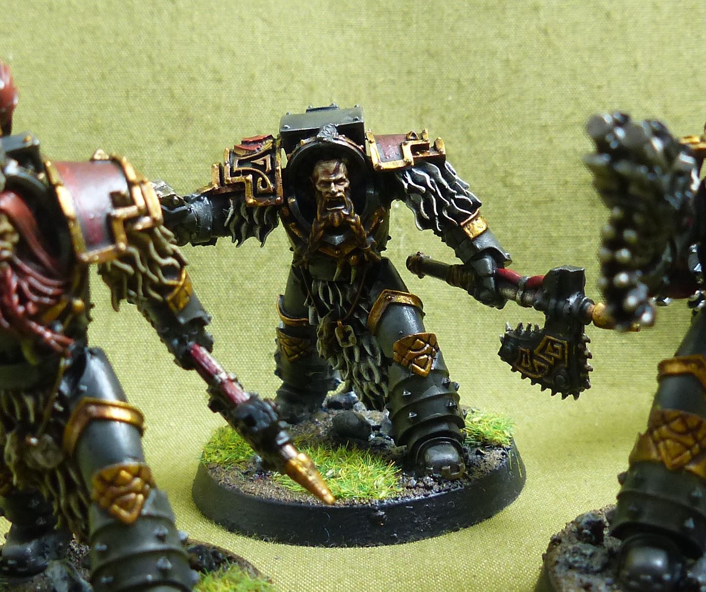 Forge World Varagyr Terminators painted - Space Wolves - Warhammer Horus Heresy #4XD