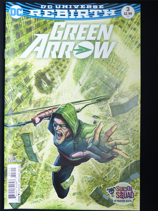 GREEN Arrow #3 Rebirth - DC Comic #67U