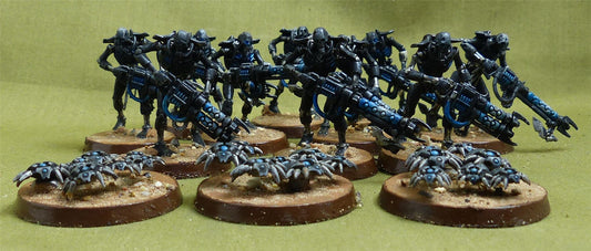 Necron Warriors painted - Necron - Warhammer 40K #502