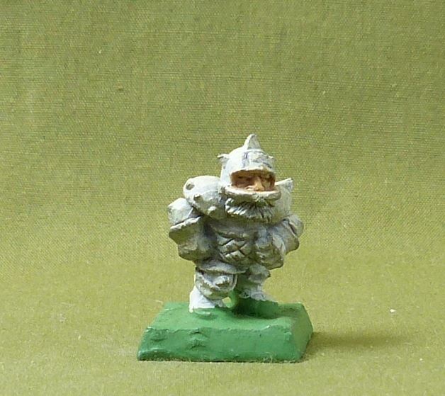 Classic Metal Dwarf - Warhammer Blood Bowl #4H3