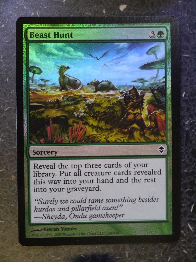 MTG Cards: BEAST HUNT FOIL # 5A97