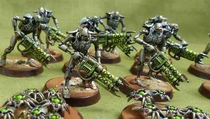 Necron Warriors painted - Necrons - Warhammer 40K #406