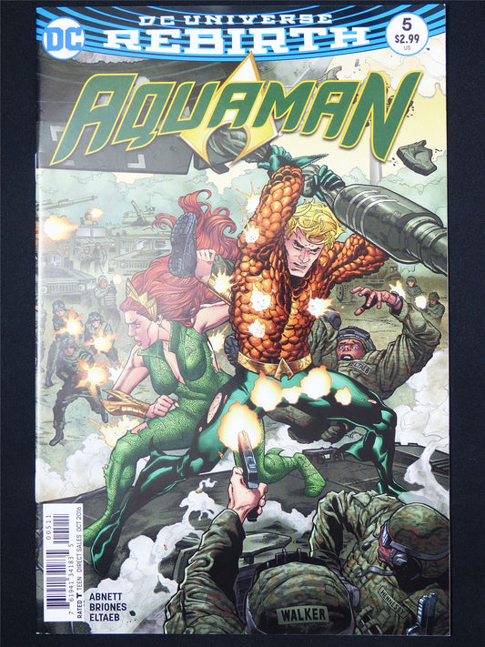 AQUAMAN #5 Rebirth - DC Comic #1HX