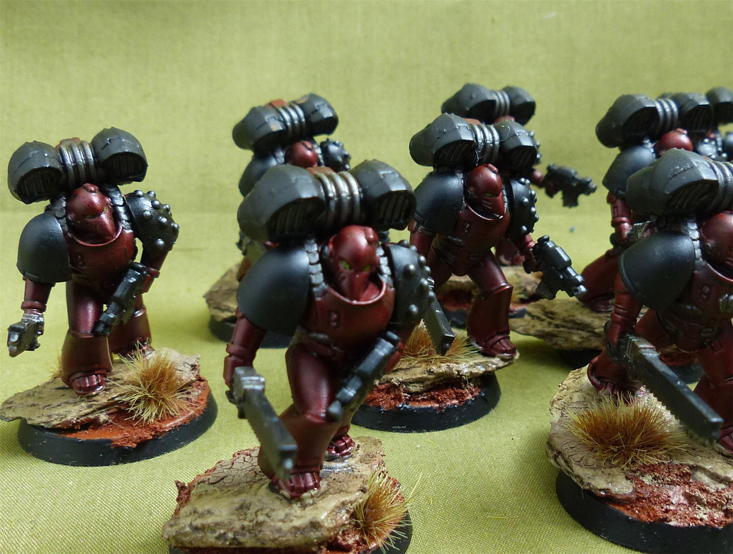 Legion MKVI Assault Squad painted - Adepta Astartes - Warhammer Horus Heresy #2RB