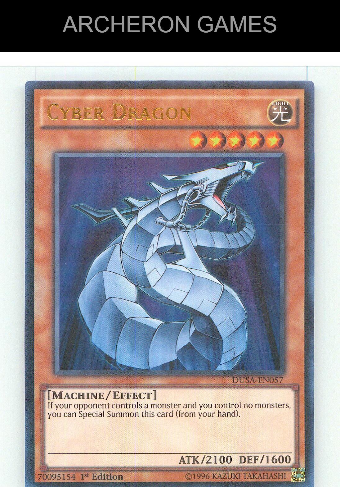 Cyber Dragon Ultra Rare YUGIOH Card 1st Edition