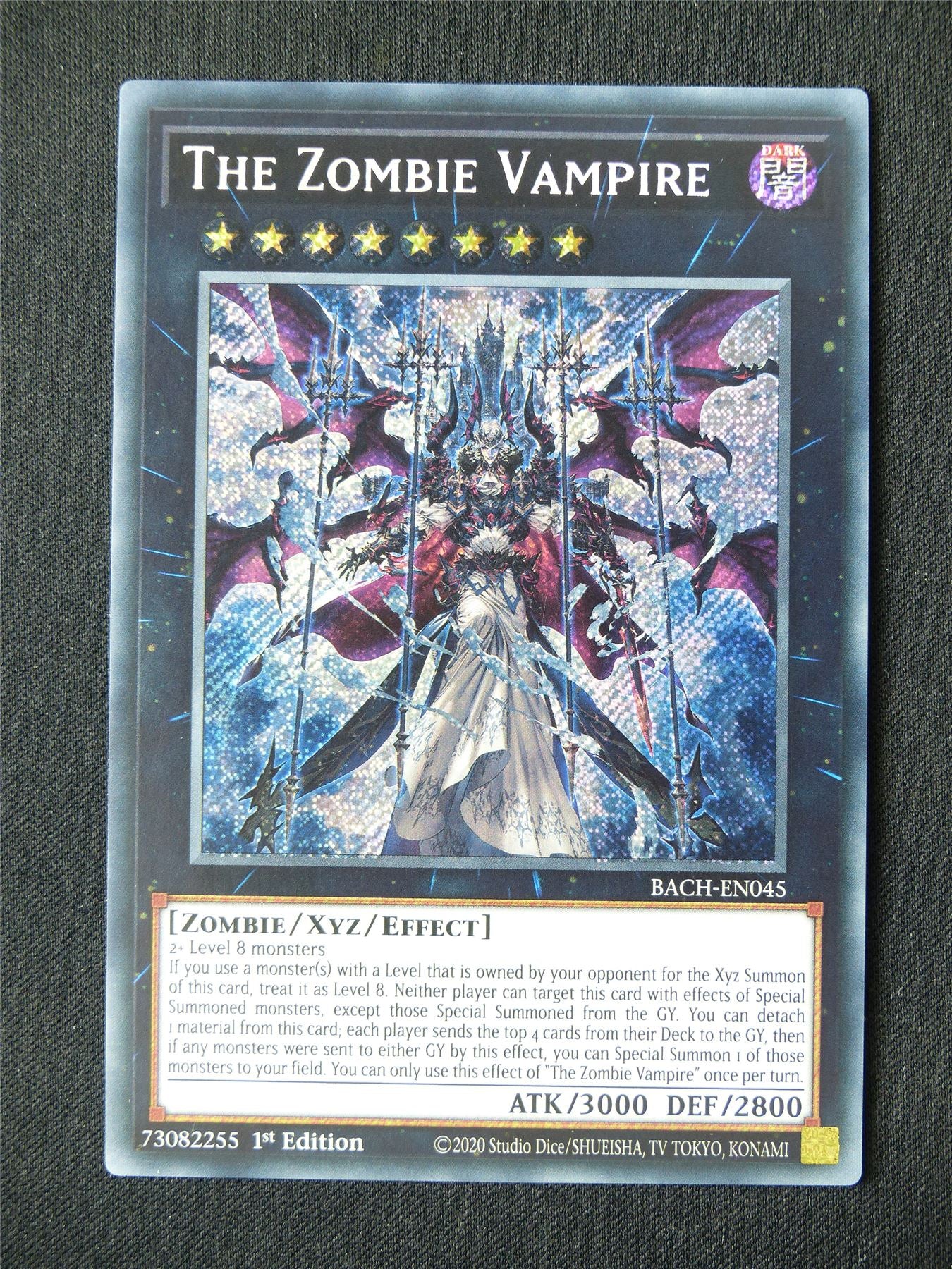 The Zombie Vampire BACH Secret Rare - 1st ed Yugioh Card #54U