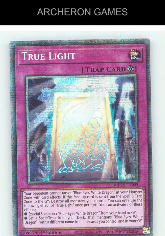 True Light Starlight Rare YUGIOH Card 1st Edition