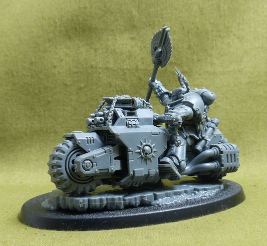 Chaplain on Bike - Dark Angels - Warhammer 40K #17T