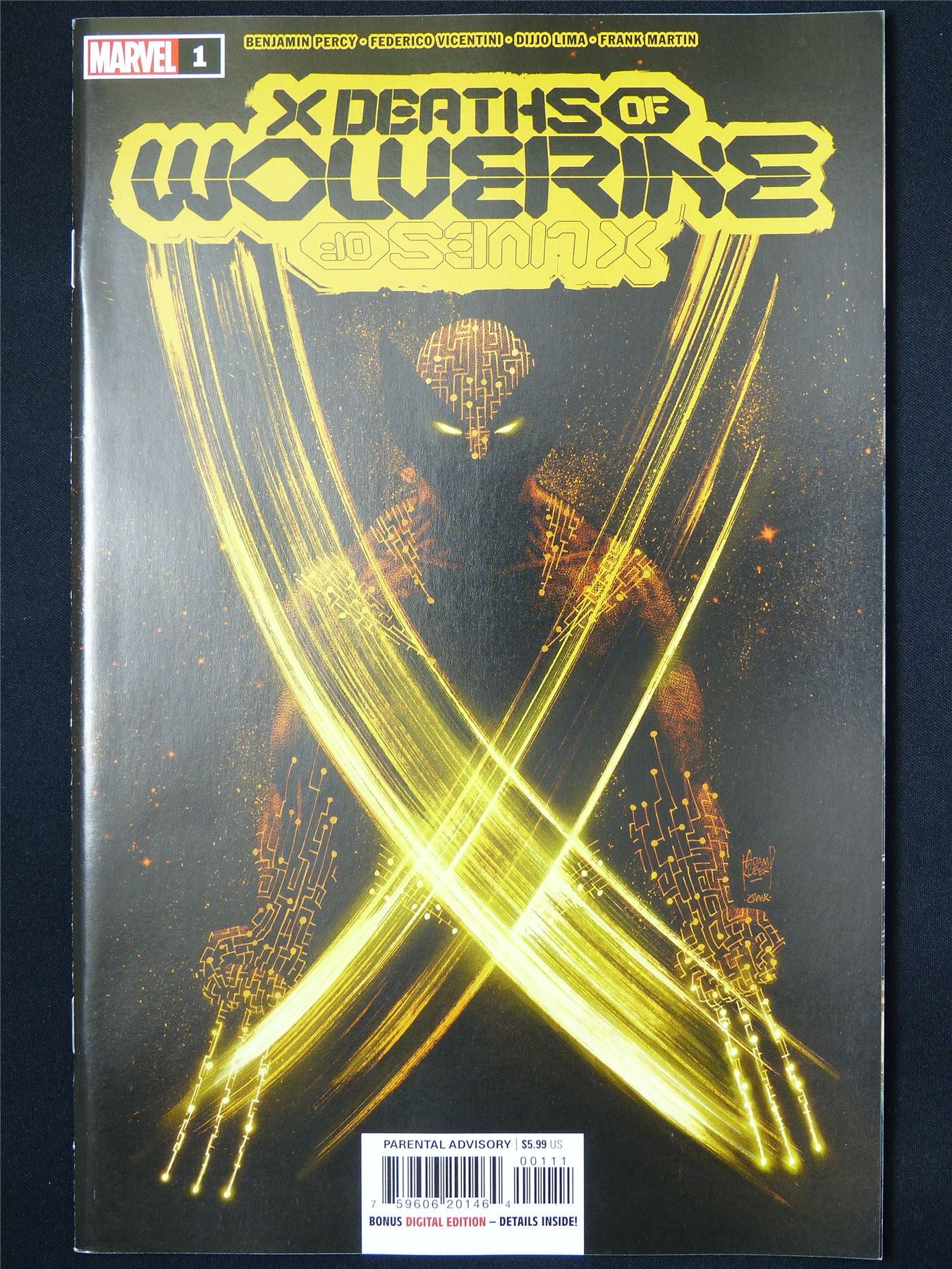 X Deaths of WOLVERINE #1 - B&B marvel Comic #7YA