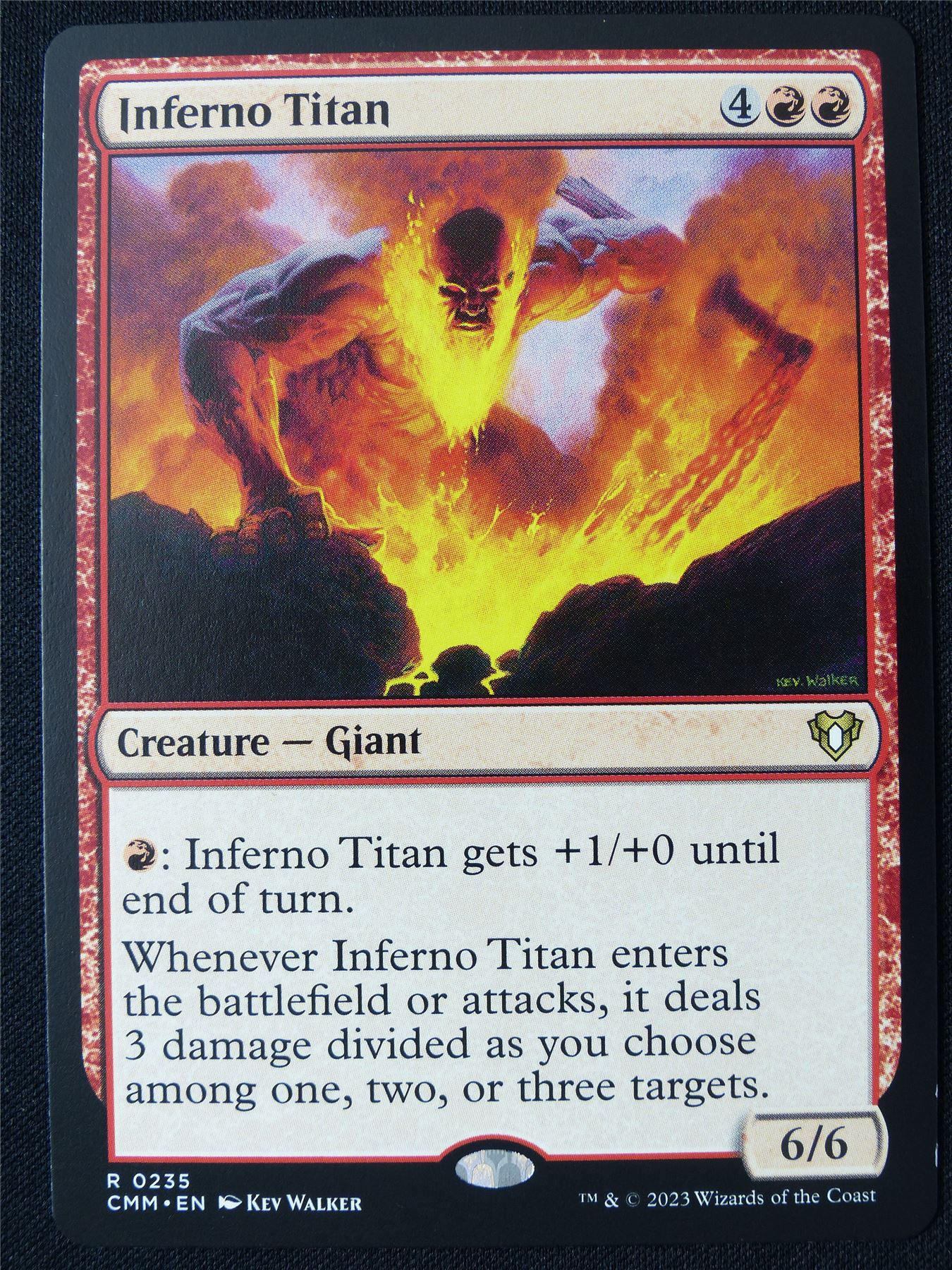 Inferno Titan - CMM - Mtg Card #1NU