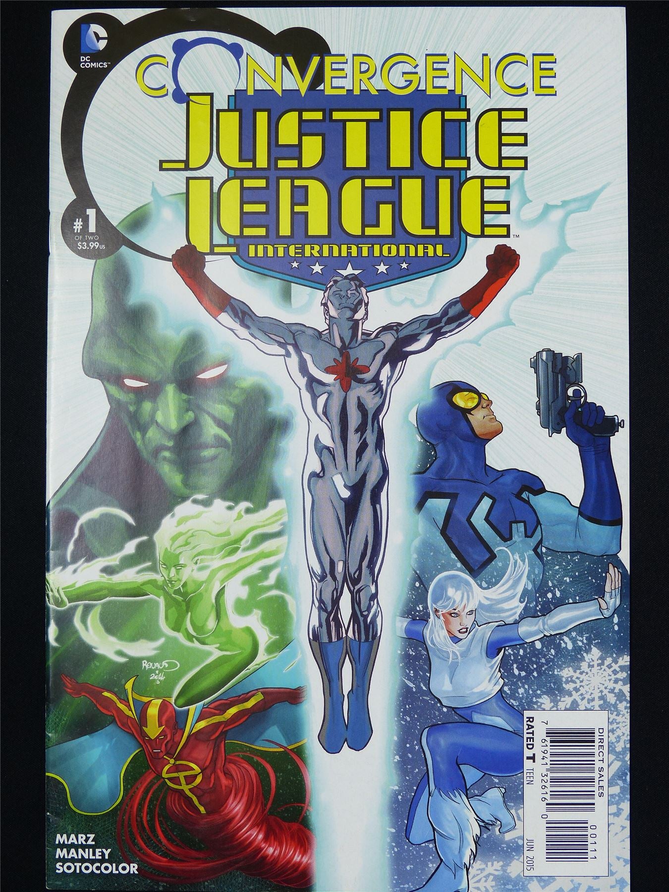 ConvergenceL JUSTICE League International #1 - DC Comic #4AH