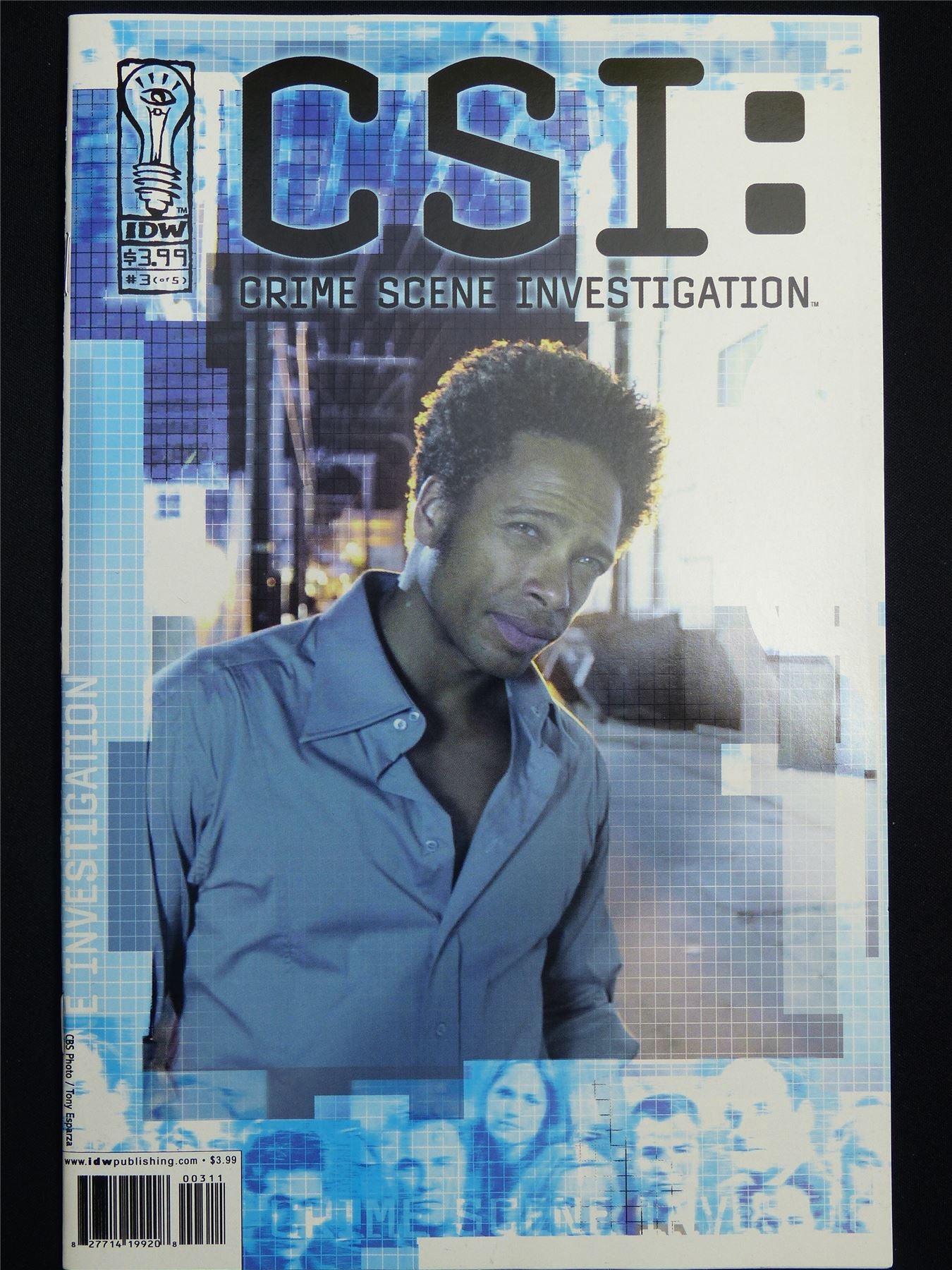 CSI: Crime Scene Investigation: Bad Rap #3 - IDW Comic #2S9