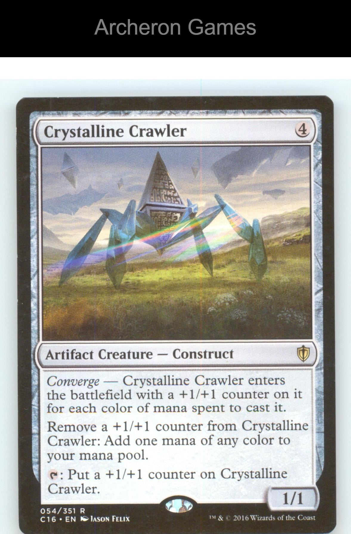 Crystalline Crawler C16 54 R MTG Card NM/EX+