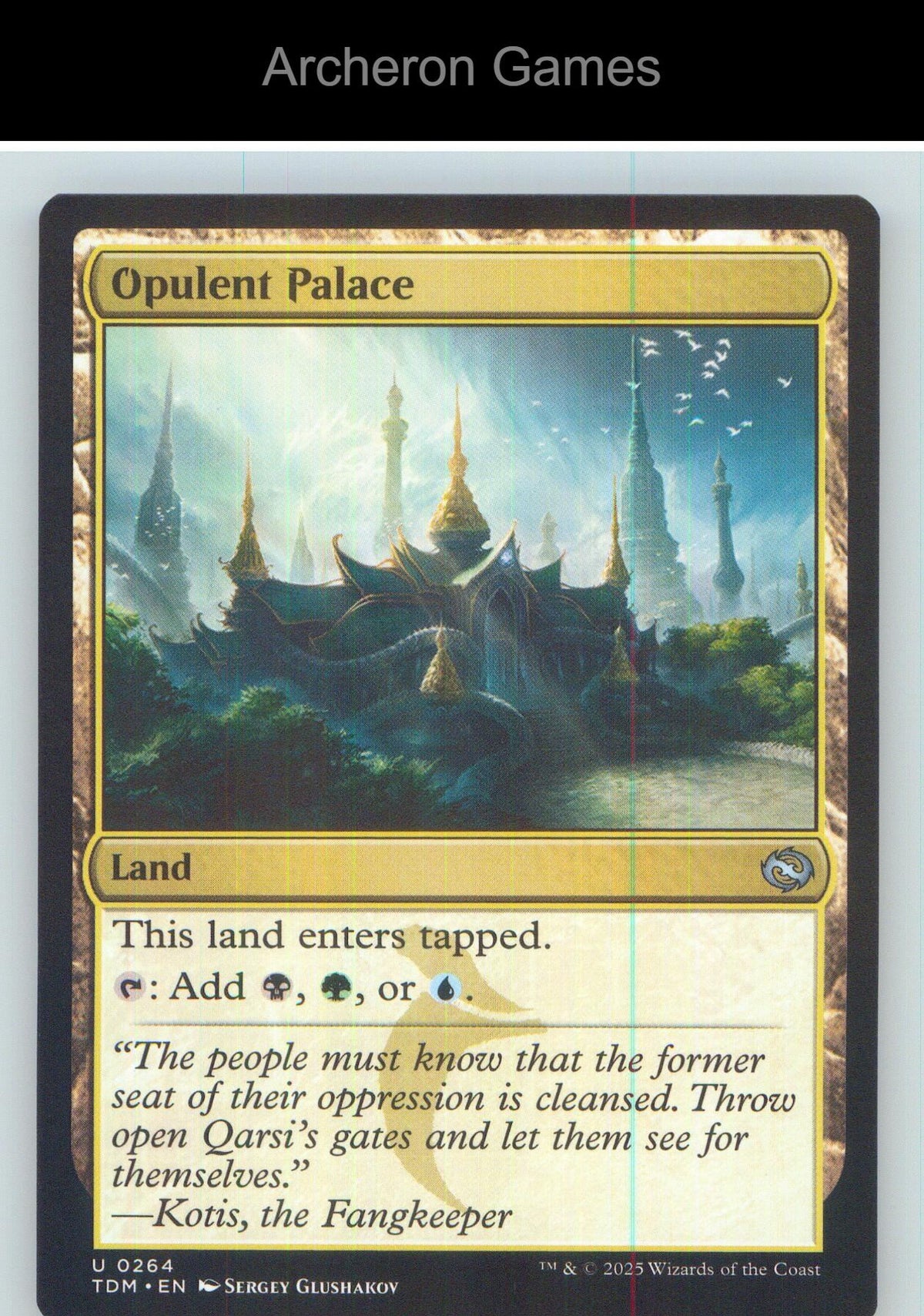 Opulent Palace TDM 264 UC MTG Card NM/EX+