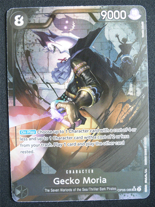 Gecko Moria OP06-086 SR Alt Art - One Piece Card #4N