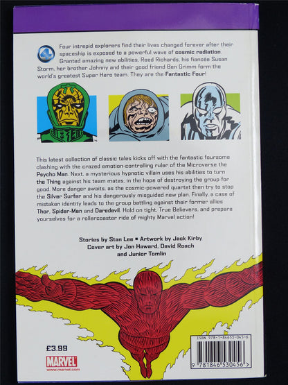 Fantastic Four: The Flames of Battle - Hand-size Marvel Graphic Softback #8U