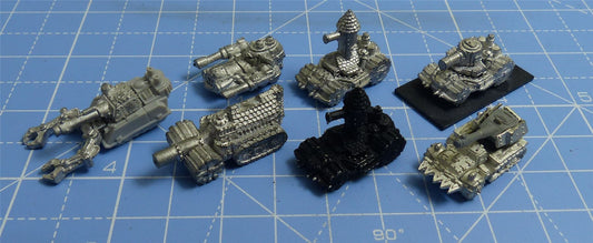 Classic Metal Mixed Lot of Tanks & Vehicles  - Warhammer Epic #2KI