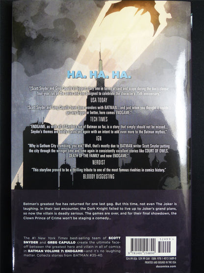 Batman volume 7: Endgame - DC Graphic Hardback #4RS