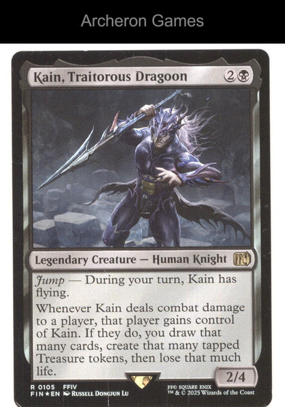 Kain, Traitorous Dragoon 105 R MTG Card FINAL FANTASY