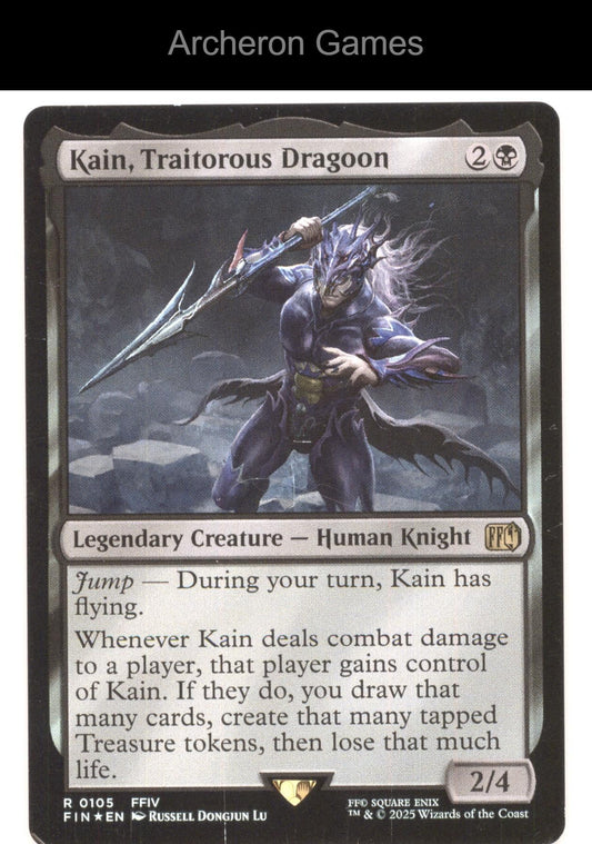 Kain, Traitorous Dragoon 105 R MTG Card FINAL FANTASY