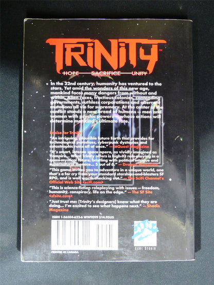 Trinity: Epic Science Fiction WW9099 - White Wolf Roleplay Softback #2UU