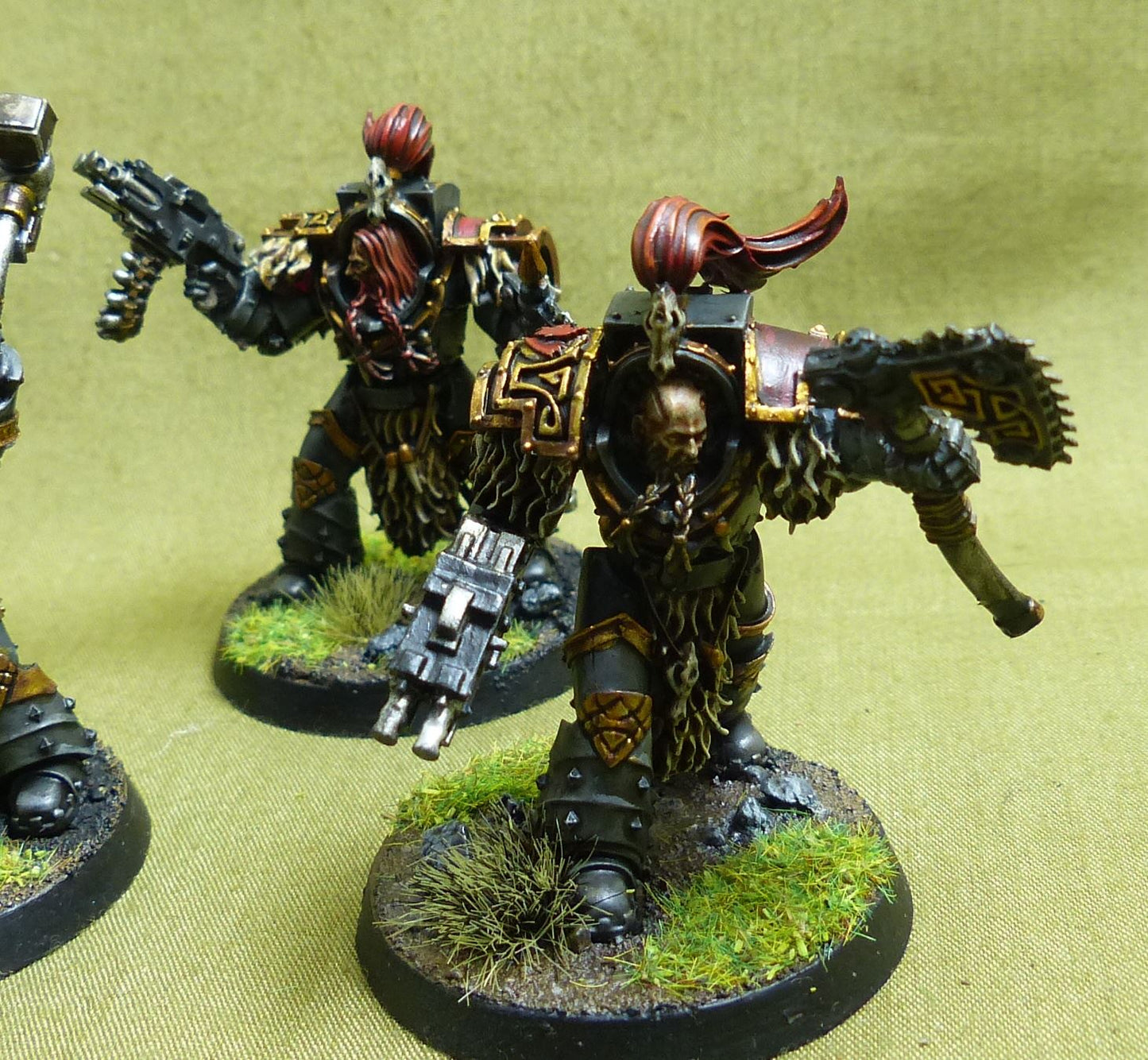 Forge World Varagyr Terminators painted - Space Wolves - Warhammer Horus Heresy #4XE
