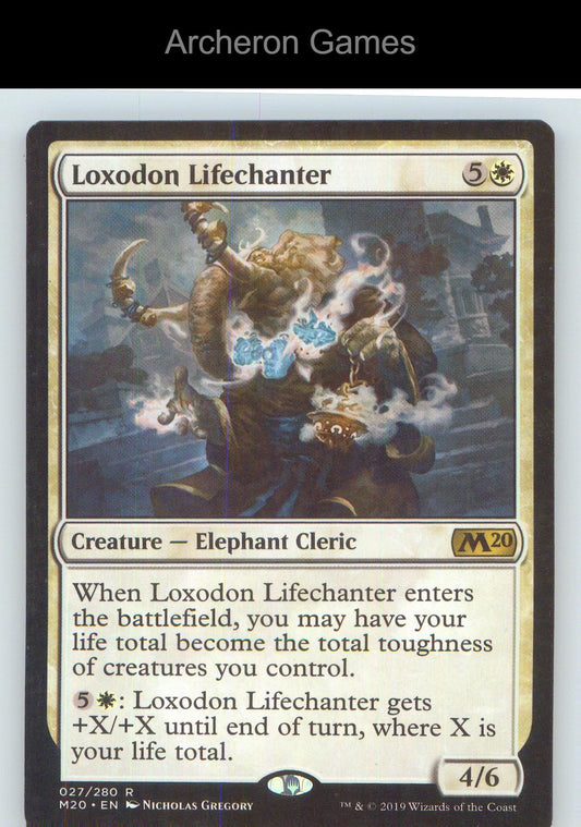Loxodon Lifechanter M20 27 R MTG Card NM/EX+
