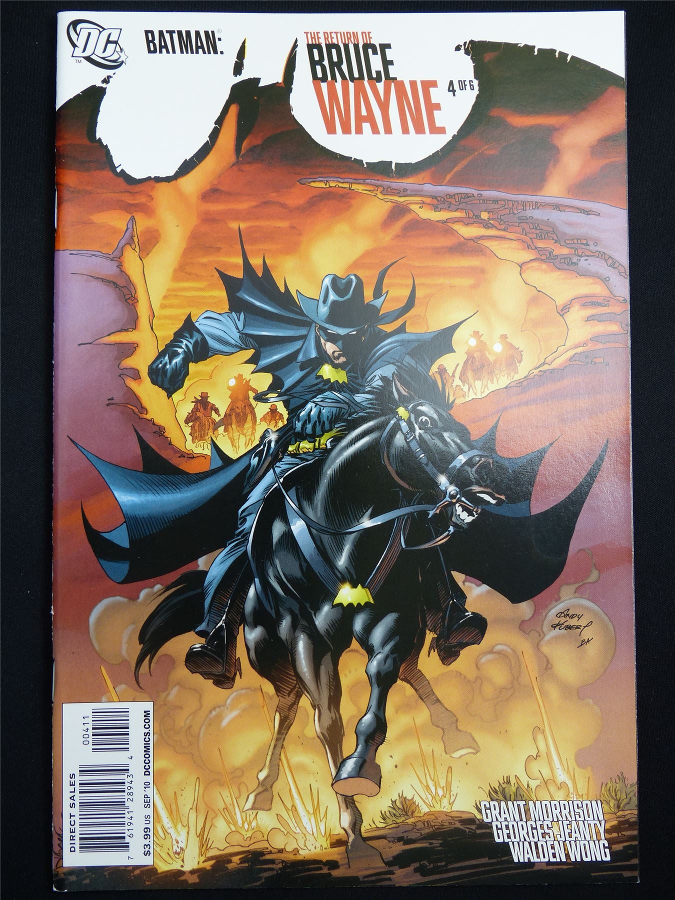 BATMAN: The Return of Bruce Wayne #4 - B&B DC Comic #2IL