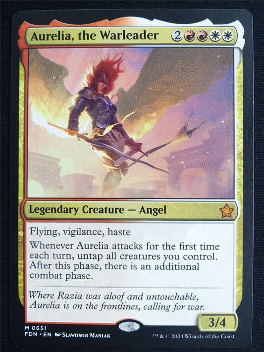Aurelia the Warleader - FDN - Mtg Card #4KW