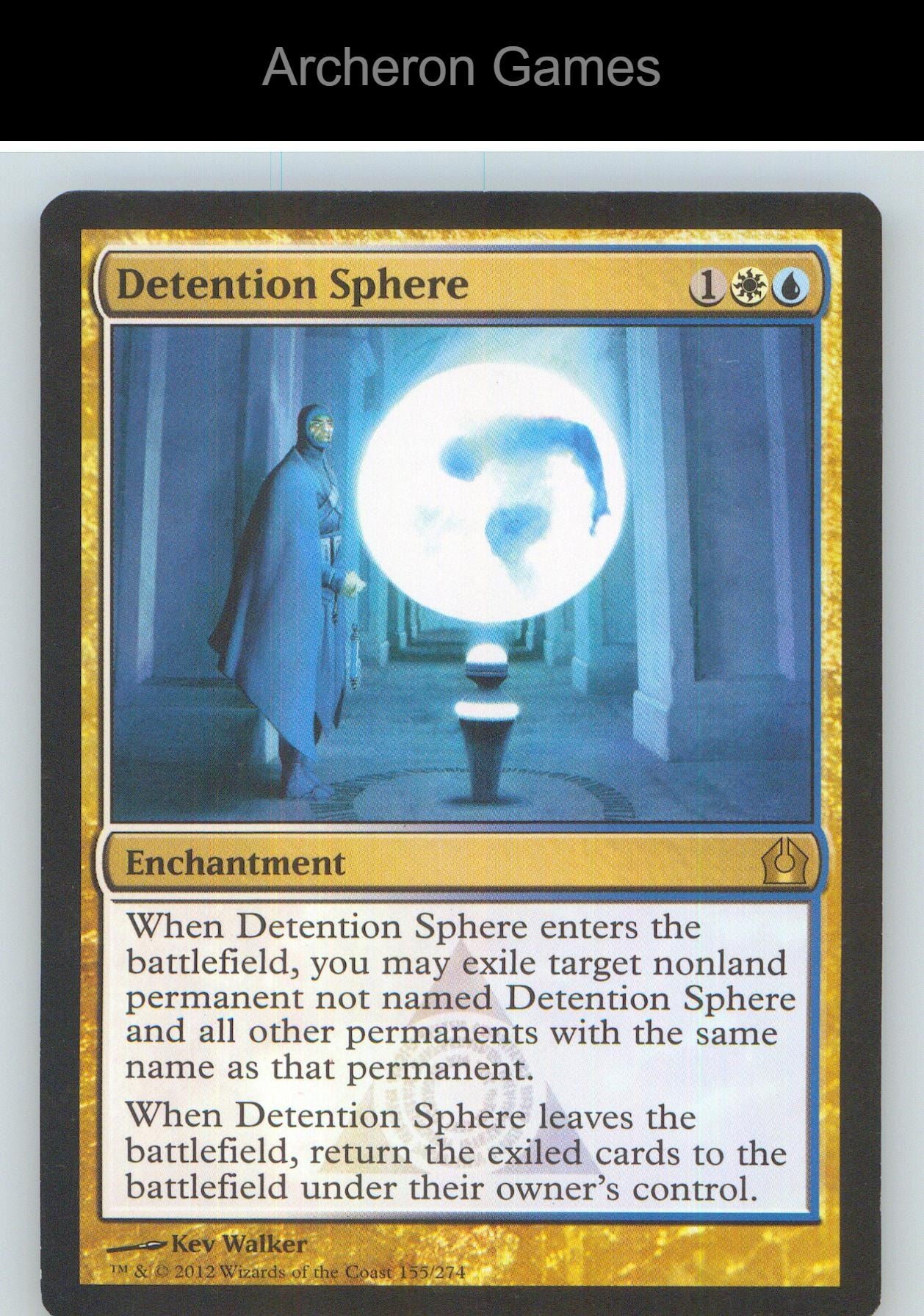 Detention Sphere RTR 155 R MTG Card NM/EX+