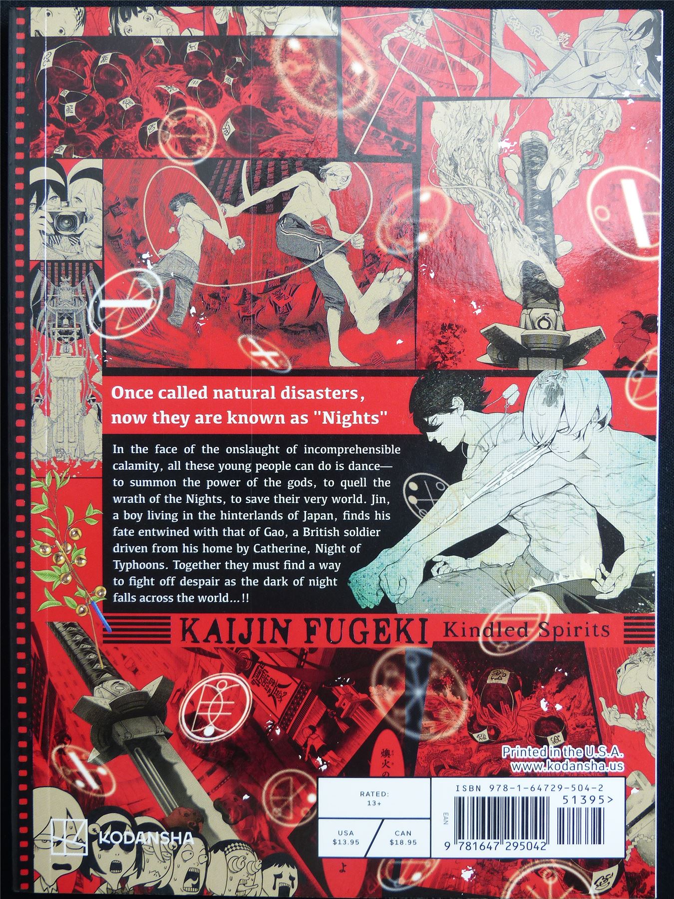 Kaijin Fugeki Kindled Spirits volume 1 - Kodansha Manga #427