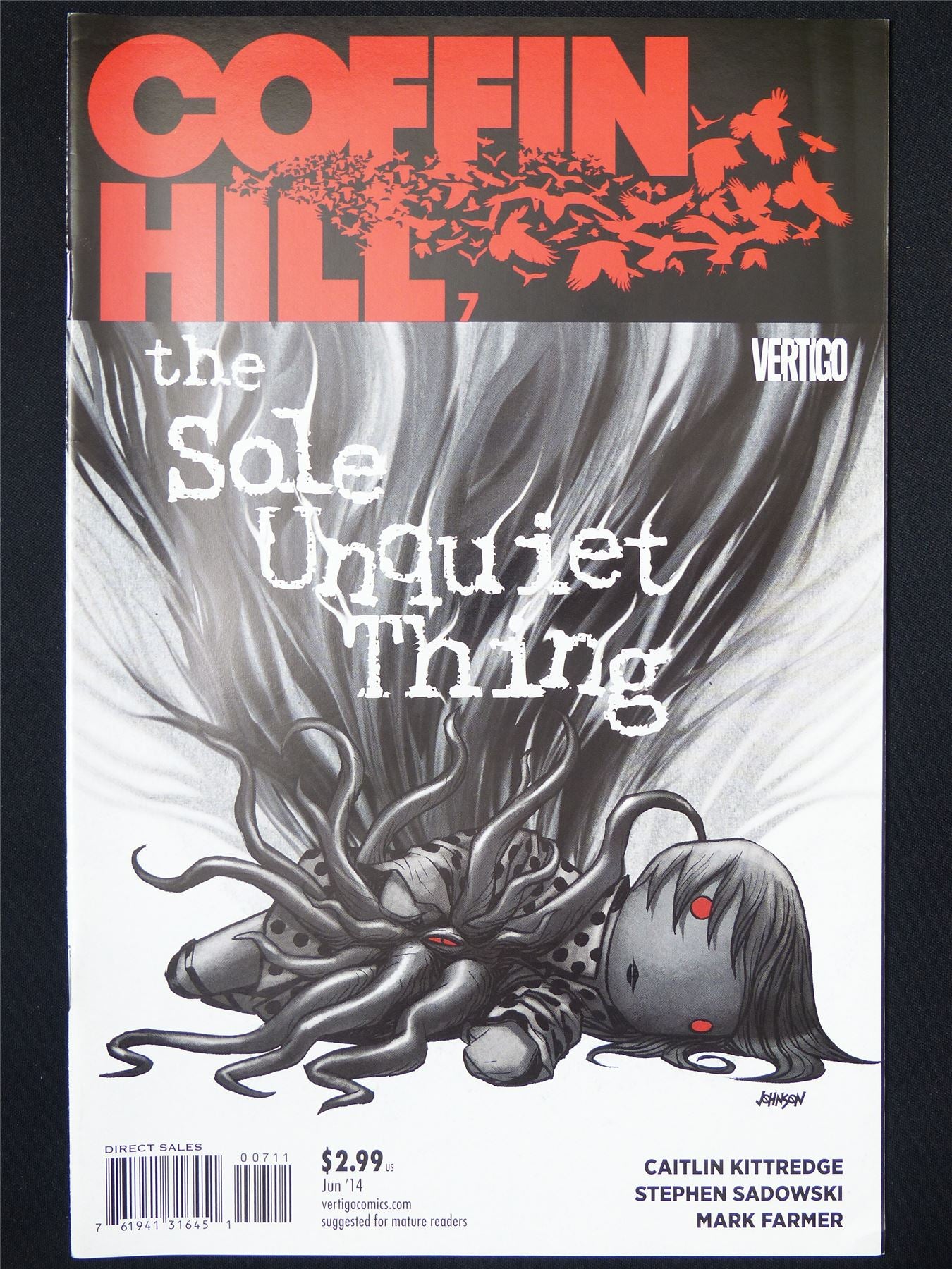 COFFIN Hill #7 - B&B Vertigo Comic #SC